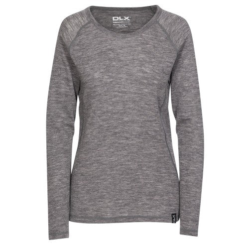 Front - Trespass Womens/Ladies Libra Merino Base Layer Top
