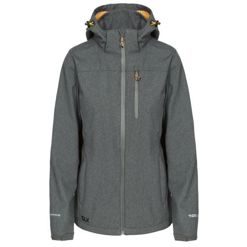 Front - Trespass Womens/Ladies Claren II Waterproof Softshell Jacket