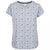 Front - Trespass Womens Carolyn Short Sleeved Patterned T Shirt