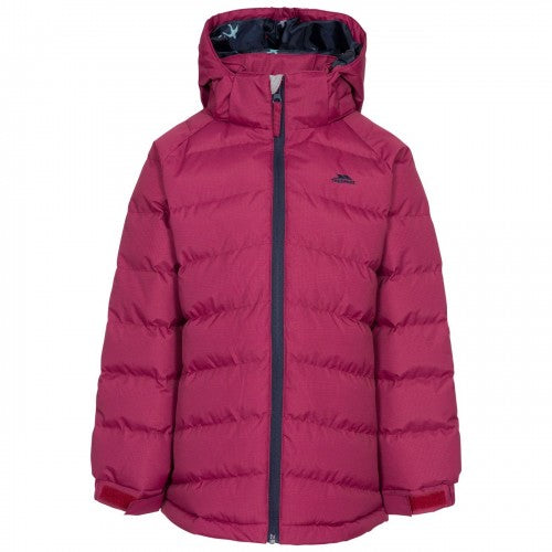 Soft Orange - Front - Trespass Childrens Girls Amira Casual Jacket