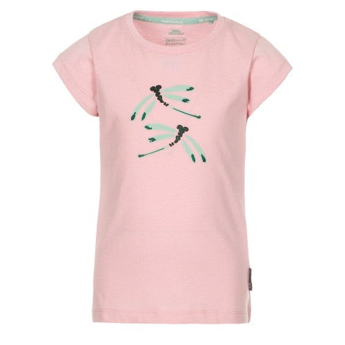 Front - Trespass Childrens Girls Hapi T-Shirt