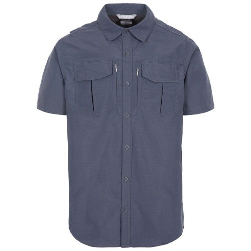 Front - Trespass Mens Baddenotch Travel Shirt