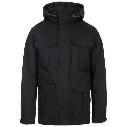 Front - Trespass Mens Rainthan Waterproof Jacket