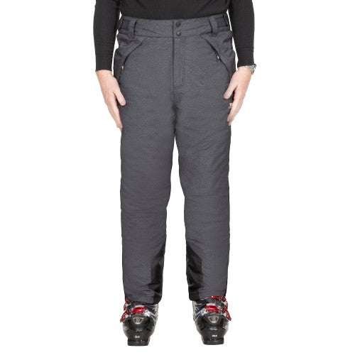 Front - Trespass Mens Denver Ski Trousers