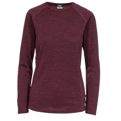 Front - Trespass Womens/Ladies Racquel Thermal Top