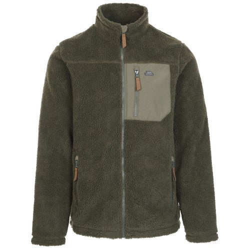 Front - Trespass Mens Buck Fleece Jacket