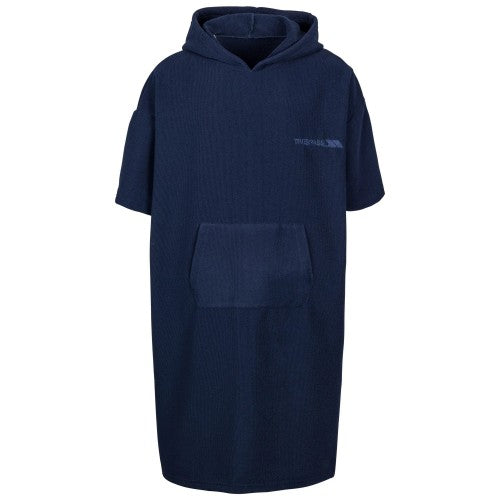 Front - Trespass Unisex Adult Towelhood Towelling Hooded Poncho