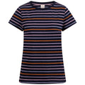 Front - Trespass Womens/Ladies Michaela Striped T-Shirt