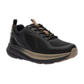 Black-Black - Front - Trespass Mens Carver Waterproof Trainers