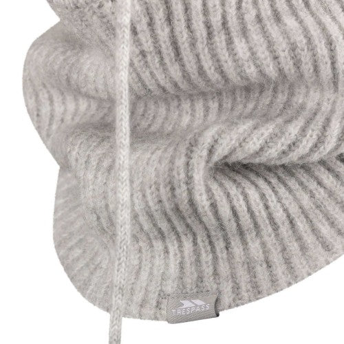 Front - Trespass Womens/Ladies Miraan Logo Knitted Balaclava