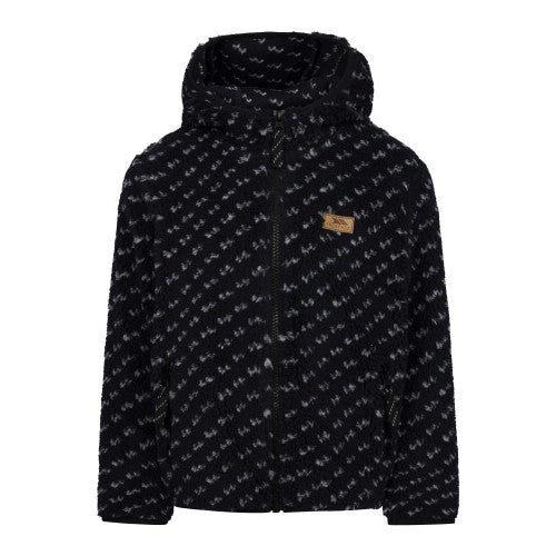 Front - Trespass Childrens/Kids Frax Full Zip Hoodie