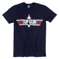Front - Top Gun Mens Viper Back Print T-Shirt