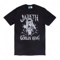 Front - Labyrinth Unisex Adult The Goblin King Tour Back Print T-Shirt