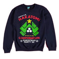 Front - Die Hard Unisex Adult Nakatomi Corparation Christmas Sweatshirt