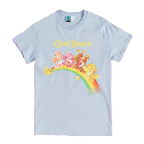 Front - Care Bears Unisex Adult Rainbow T-Shirt