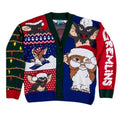 Front - Gremlins Womens/Ladies Knitted Christmas Cardigan