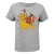 Front - The Lion King Womens/Ladies Simba & Friends Heather T-Shirt