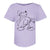 Front - Disney Womens/Ladies Mickey Giggles Cotton T-Shirt