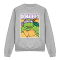 Front - Teenage Mutant Ninja Turtles Unisex Adult Donatello Sweatshirt