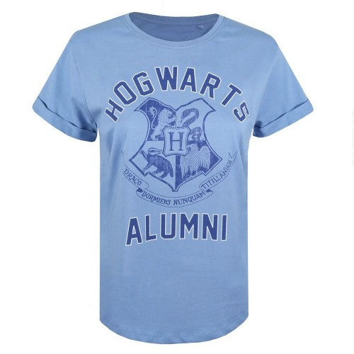 Front - Harry Potter Womens/Ladies Hogwarts Alumni T-Shirt
