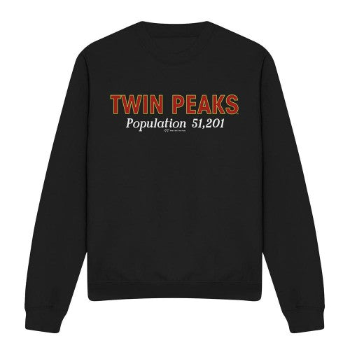 Front - Twin Peaks Unisex Adult Population Sweatshirt
