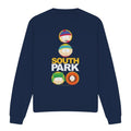 Front - South Park Unisex Adult Solid Circles Sweatshirt