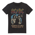 Front - AC/DC Mens Highway World Tour 79 T-Shirt