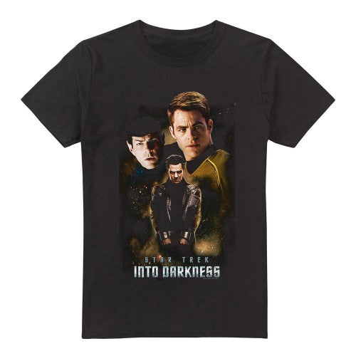 Front - Star Trek: Into Darkness Mens Aftermath T-Shirt