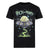 Front - Rick And Morty Mens UFO T-Shirt