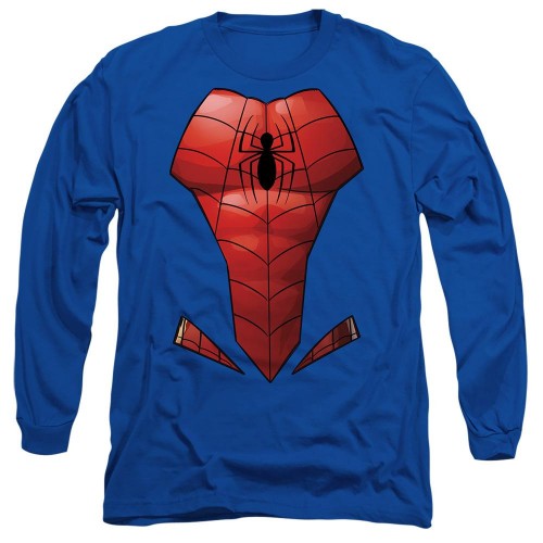 Front - Spider-Man Unisex Adult Costume T-Shirt