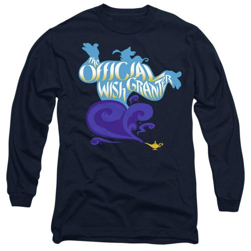 Front - Aladdin Unisex Adult Official Wish Granter Genie T-Shirt