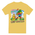 Front - Garfield Mens Camp Garfield T-Shirt