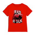 Front - Captain America: Brave New World Childrens/Kids Red Hulk Brick T-Shirt
