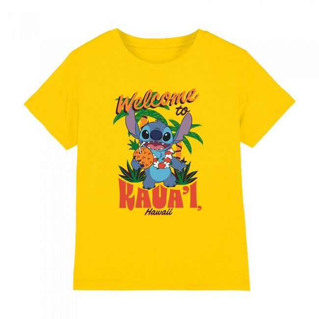 Front - Lilo & Stitch Childrens/Kids Kauai´i T-Shirt