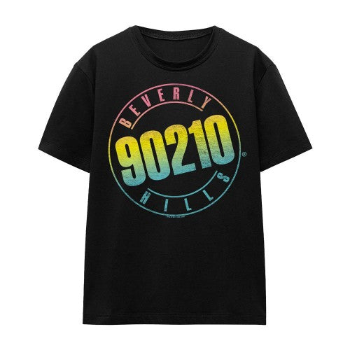 Front - 90210 Unisex Adult Colour Blend Logo T-Shirt