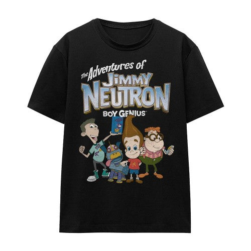 Front - Jimmy Neutron Unisex Adult Group T-Shirt