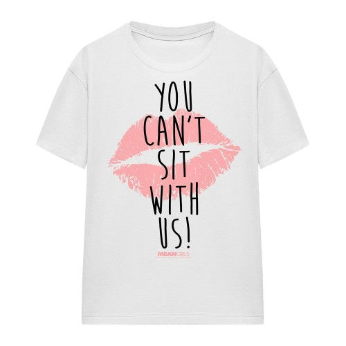 Front - Mean Girls Unisex Adult You Can´t Sit With Us T-Shirt