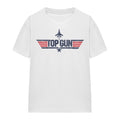 Front - Top Gun Unisex Adult Logo T-Shirt