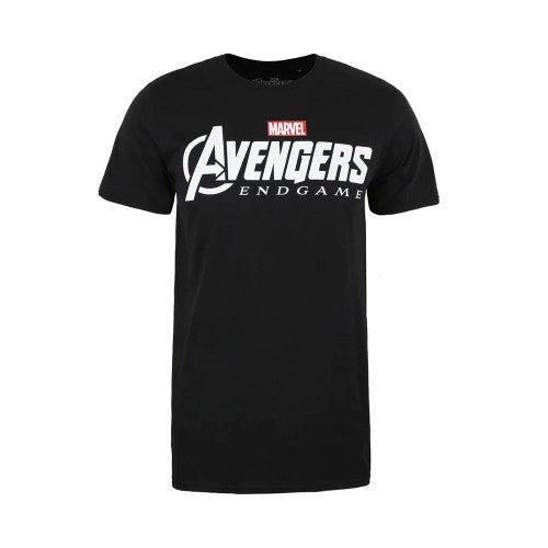 Front - Avengers Endgame Mens Logo T-Shirt