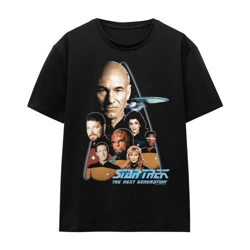 Front - Star Trek Unisex Adult The Next Generation T-Shirt