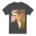 Front - David Bowie Unisex Adult Smokin T-Shirt
