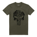 Front - The Punisher Mens Shattered Logo T-Shirt