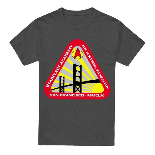 Front - Star Trek Unisex Adult Starfleet Academy T-Shirt