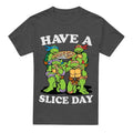 Front - Teenage Mutant Ninja Turtles Unisex Adult Have A Slice Day T-Shirt