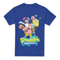 Front - SpongeBob SquarePants Unisex Adult Group Shot T-Shirt