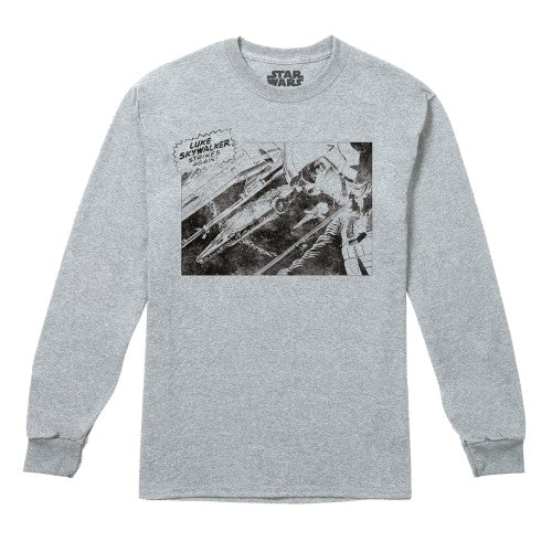 Front - Star Wars Mens Skywalker Strikes Again Long-Sleeved T-Shirt