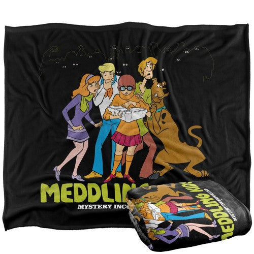 Front - Scooby Doo Meddling Kids Blanket