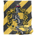 Front - Harry Potter Hufflepuff Striped Blanket