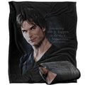 Front - Vampire Diaries Interesting Things Damon Blanket