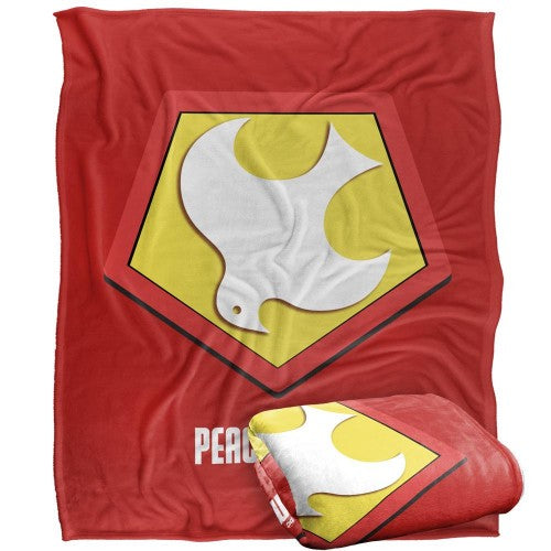 Front - Peacemaker Logo Blanket